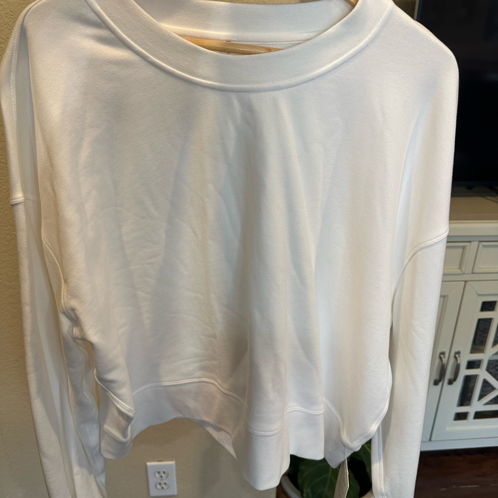 Lululemon perfectly oversized cropped crew